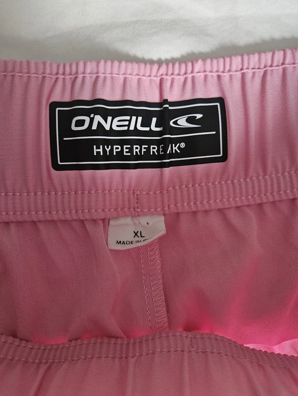 O'NEILL Laney Pink Stretch Tie Waist Board Shorts | SZ XL